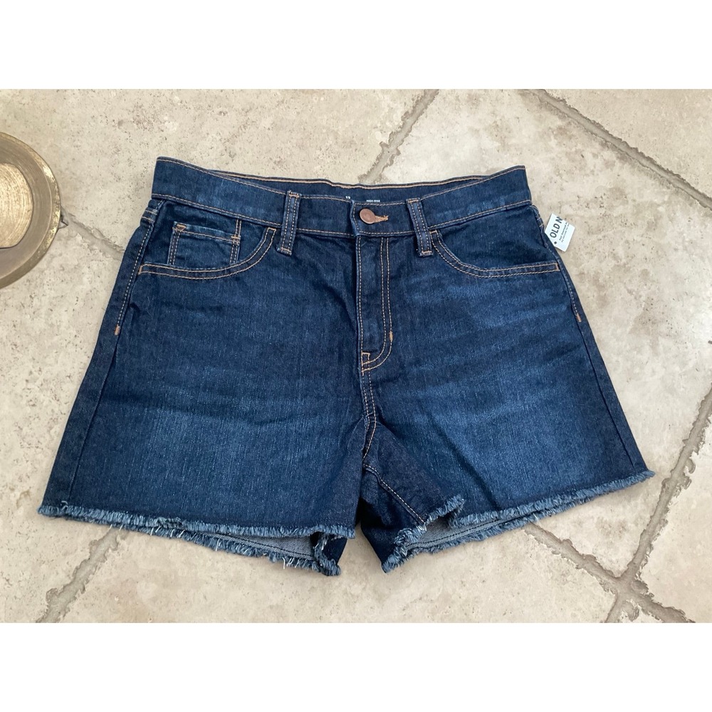 NWT Old navy Jean shorts -‎ adjustable waist NEW- girls size 12 plus